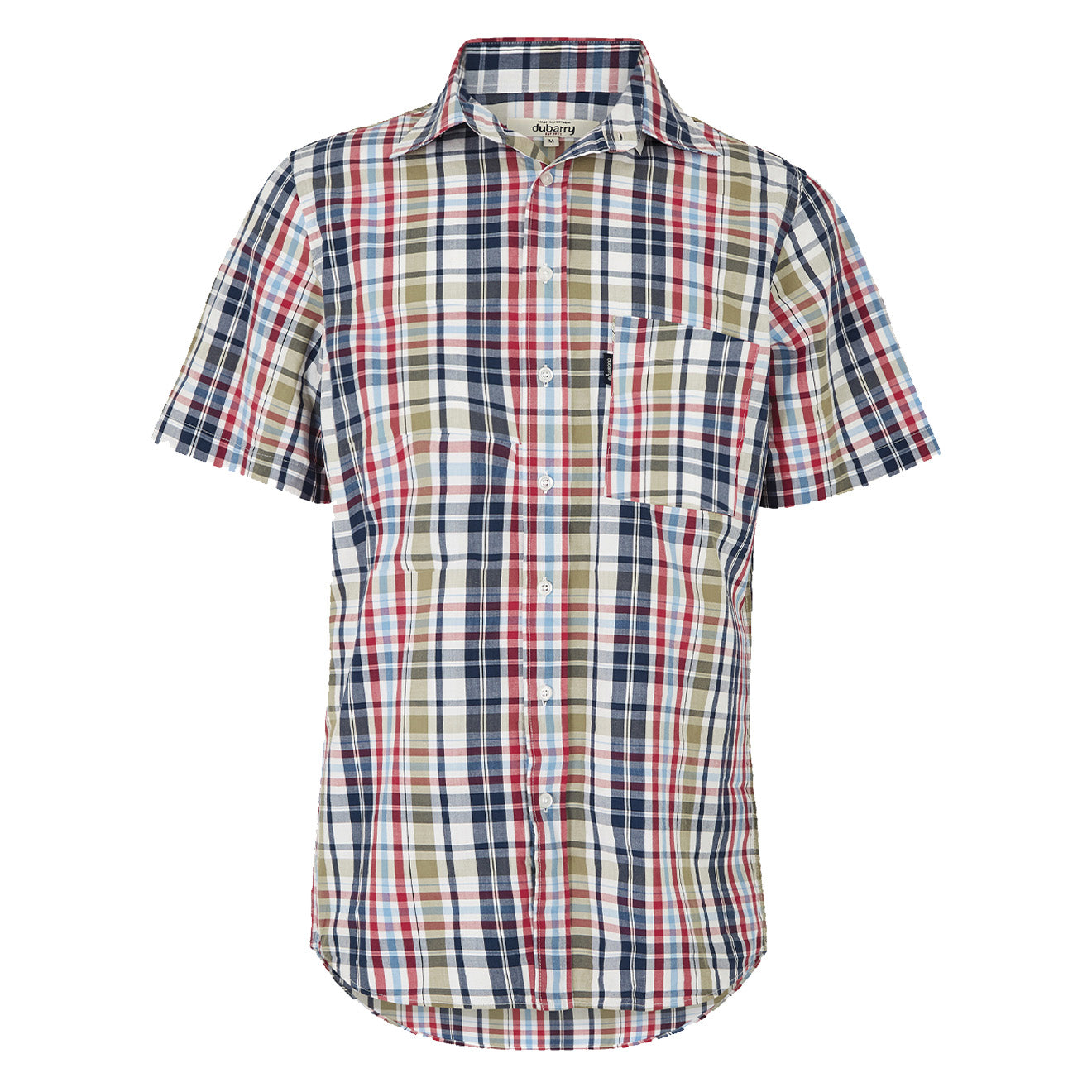 Dubarry Blueberry S/S Shirt Navy - The Sporting Lodge