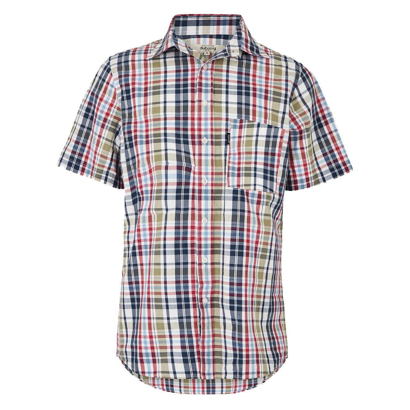 Dubarry Blueberry S/S Shirt Navy - The Sporting Lodge