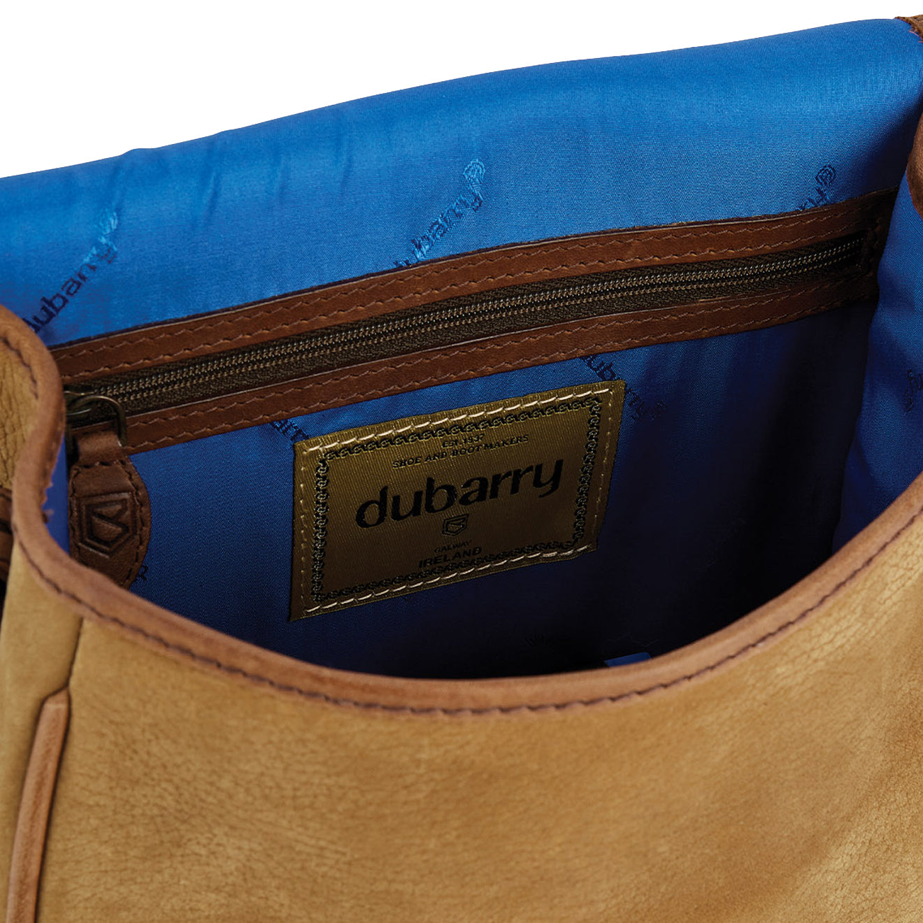 Dubarry Clara Leather Saddle Bag Brown - The Sporting Lodge
