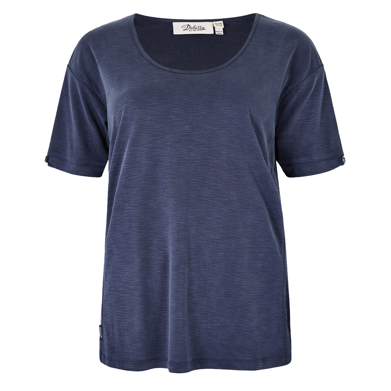 Dubarry Womens Cloyne S/S Tees Navy - The Sporting Lodge
