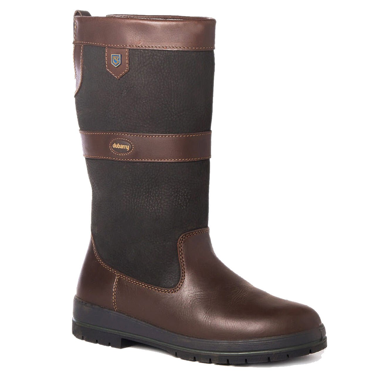 Dubarry Womens Kildare Leather Boot Black / Brown - The Sporting Lodge