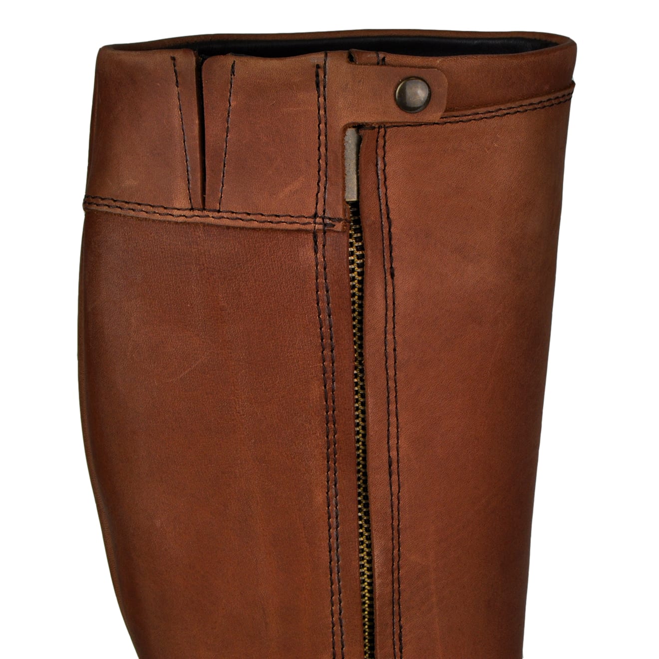 Dubarry Womens Limerick Gore-Tex Leather Boots Chestnut - The Sporting Lodge