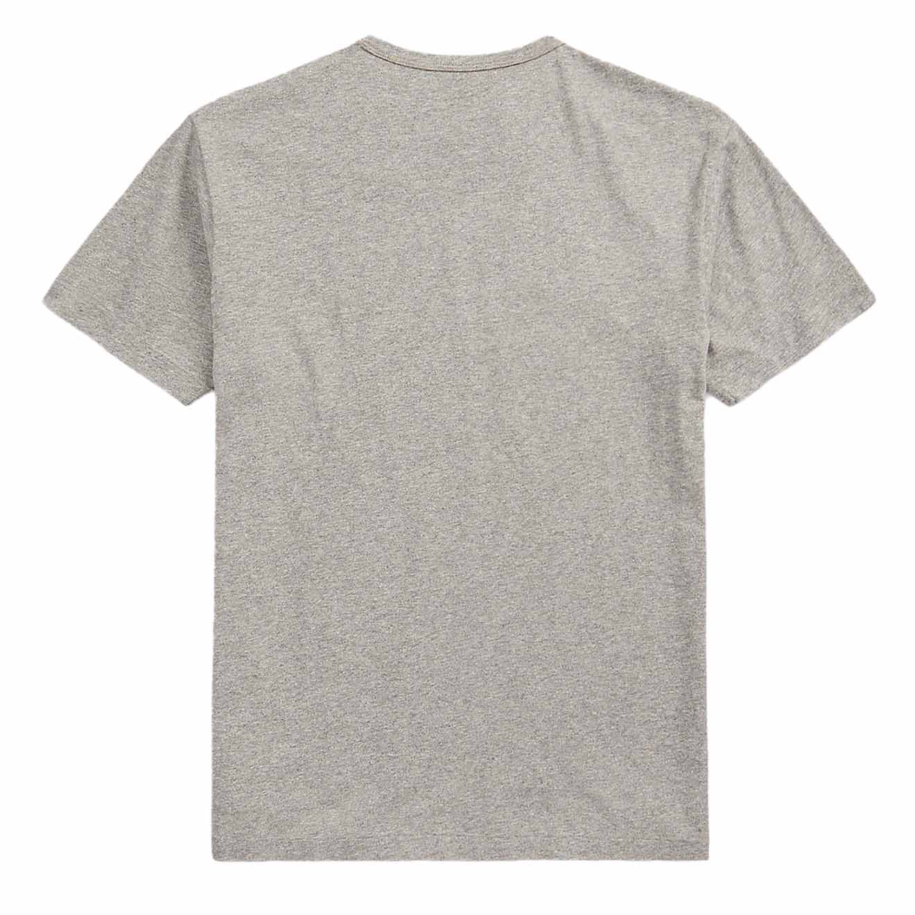 RRL by Ralph Lauren Logo Jersey T-Shirt Heather Grey - The Sporting Lodge