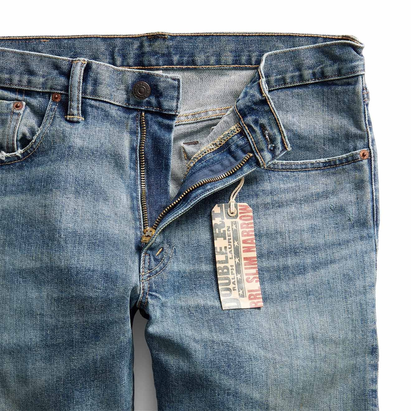 RRL by Ralph Lauren Slim Fit Jeans Eakins Wash - The Sporting Lodge