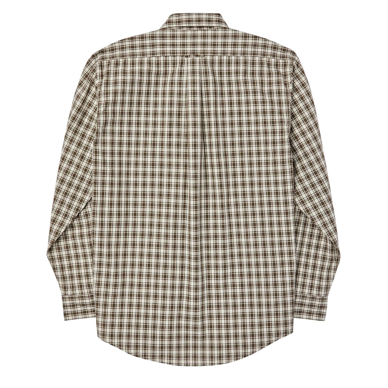 Filson Feather Cloth Shirt Natural / Dark Olive - The Sporting Lodge