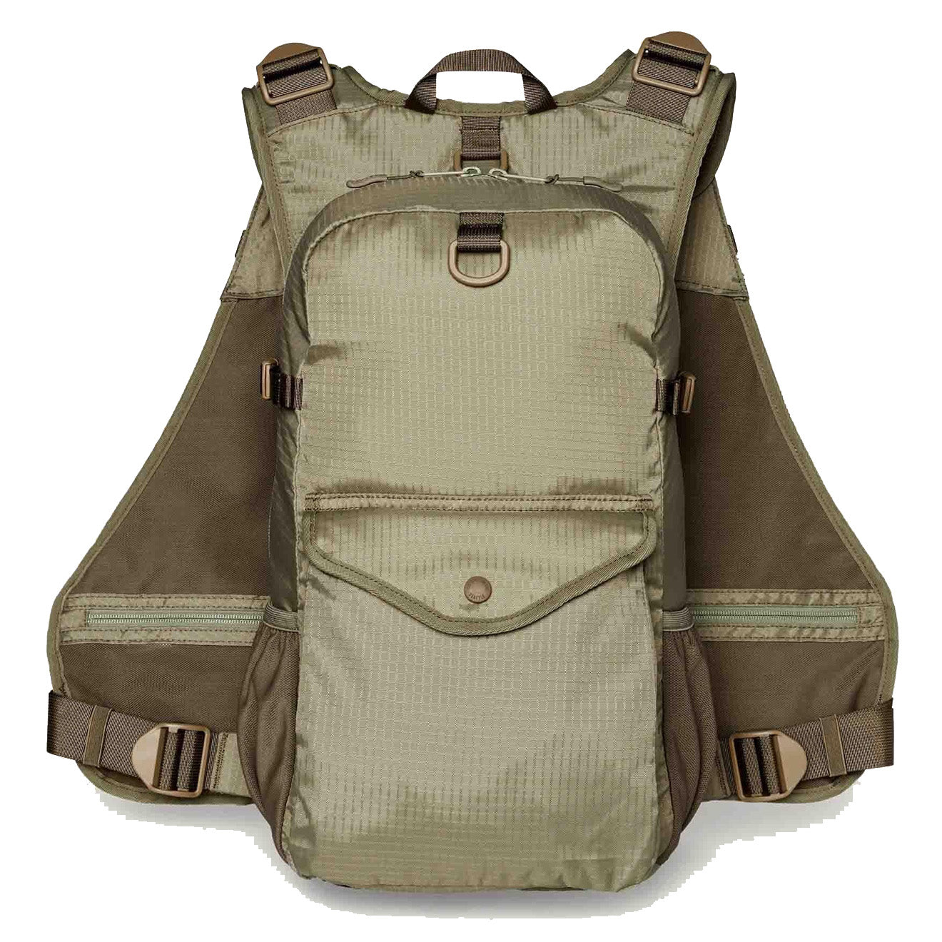 Filson Fishing Guide Vest Vintage Olive - The Sporting Lodge