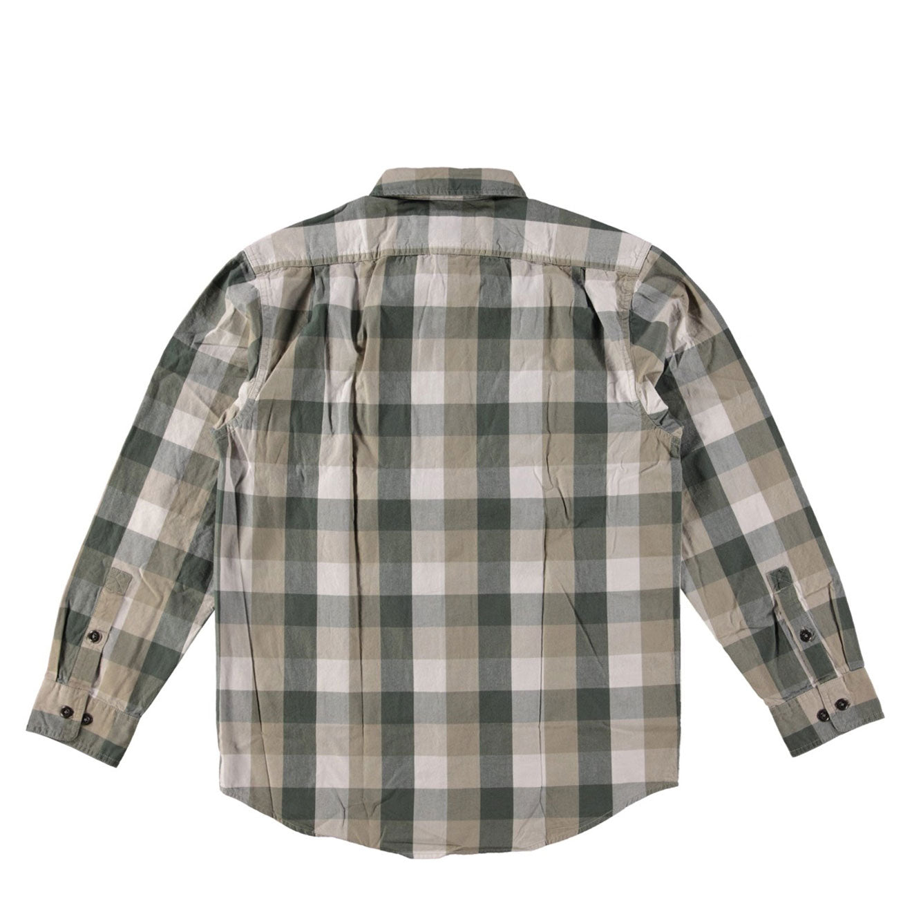 Filson Lightweight Kitsap Work Shirt Olive/Khaki/Ivory - The Sporting Lodge