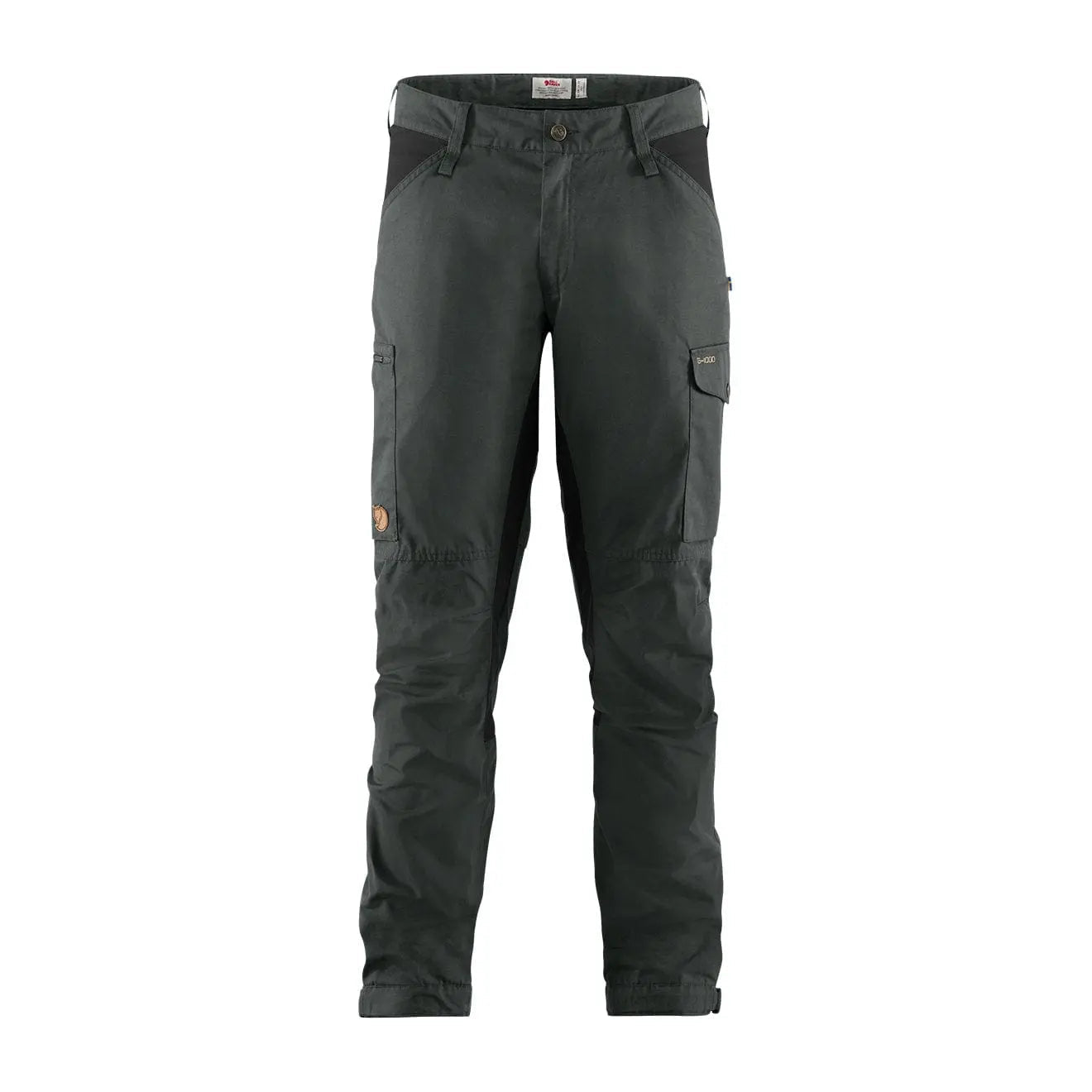 Fjallraven Kaipak Trousers Long Dark Grey-Black - The Sporting Lodge