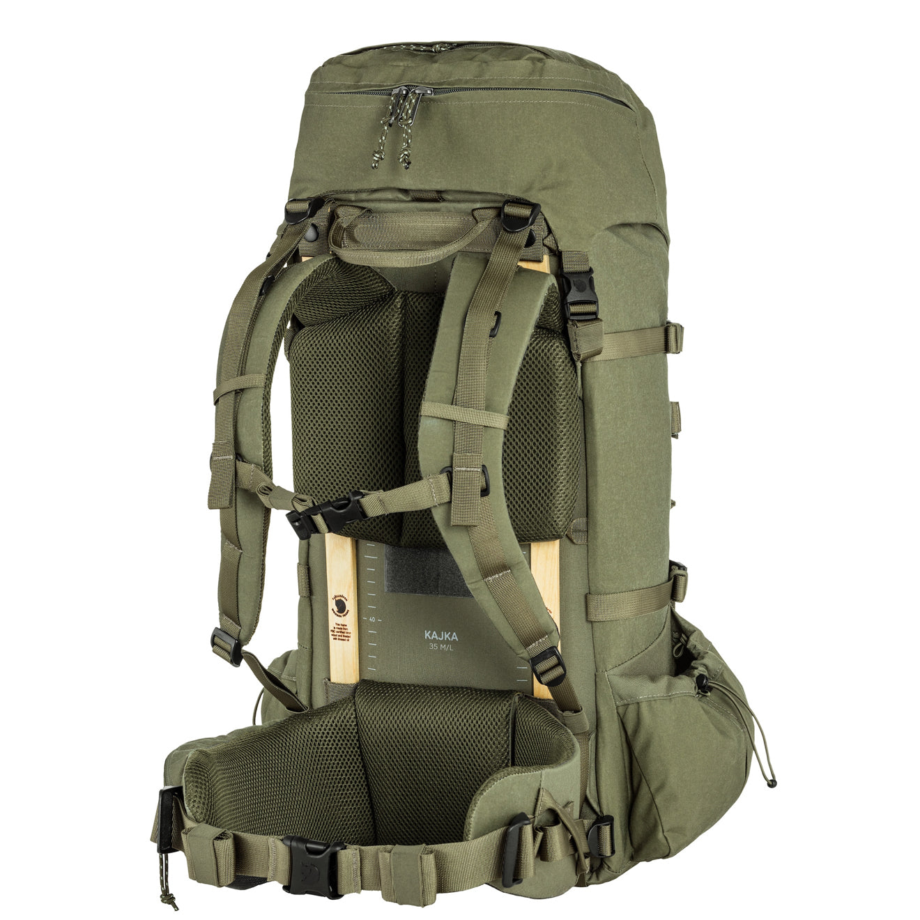 Fjallraven Kajka 35L M/L Backpack Green - The Sporting Lodge
