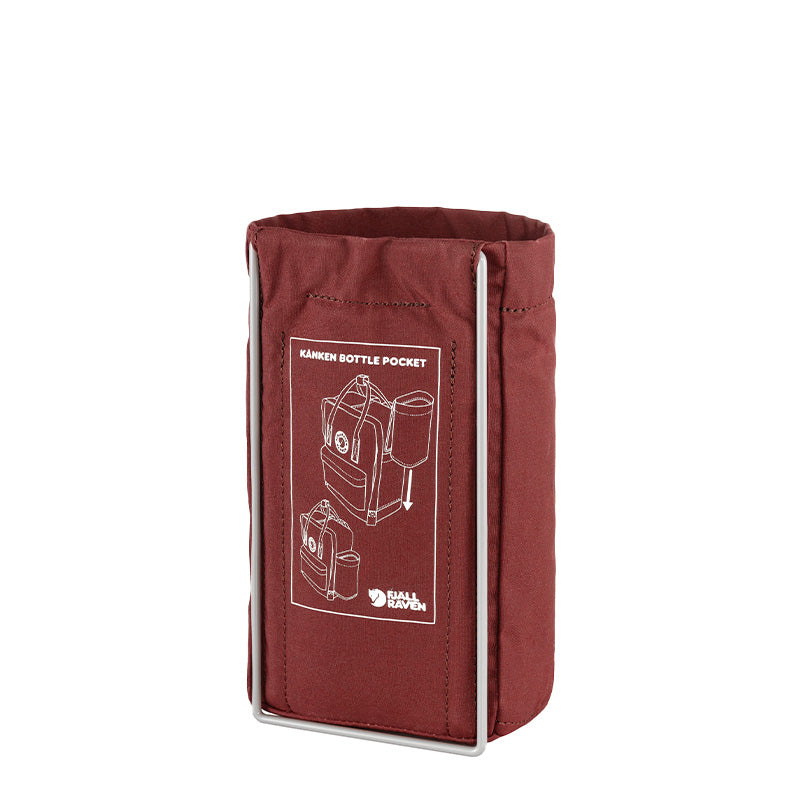 Fjallraven Kanken Bottle Pocket Ox Red - The Sporting Lodge