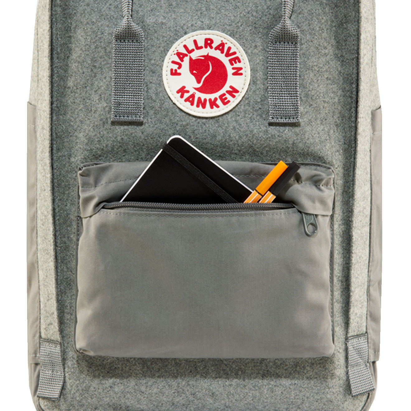 Fjallraven Kanken Re-Wool Laptop 15 Granite Grey - The Sporting Lodge