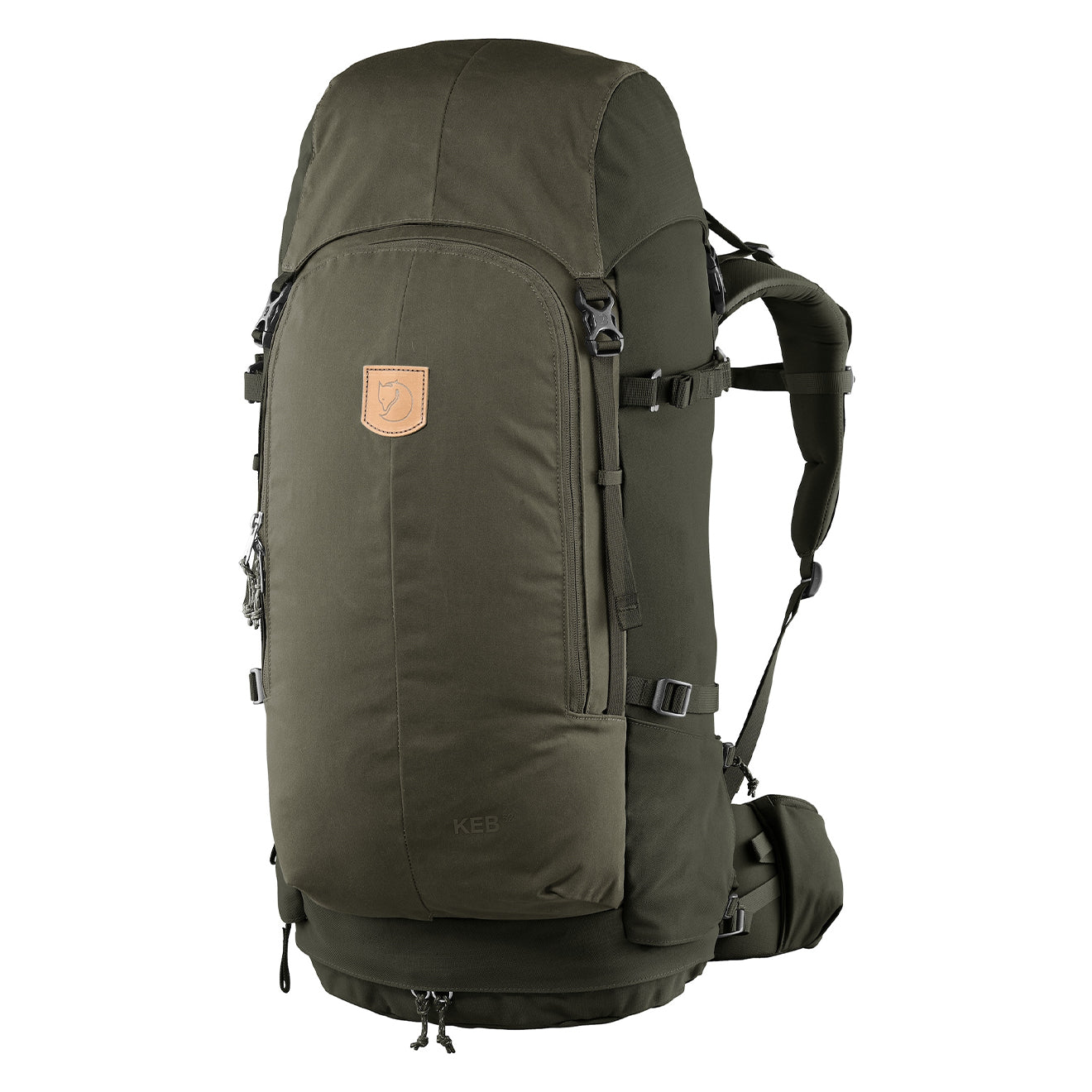 Fjallraven Keb 52 Backpack Olive / Deep Forest - The Sporting Lodge
