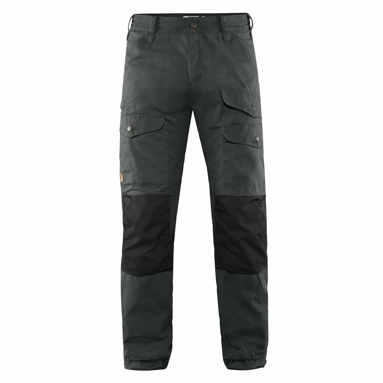 Fjallraven Vidda Pro Ventilated Trousers Regular Dark Grey / Black - The Sporting Lodge