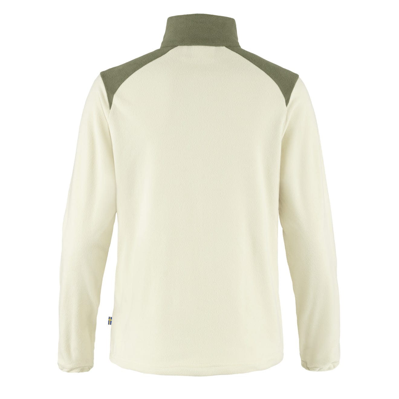 Fjallraven Womens Vardag Lite Fleece Chalk White / Light Olive - The Sporting Lodge