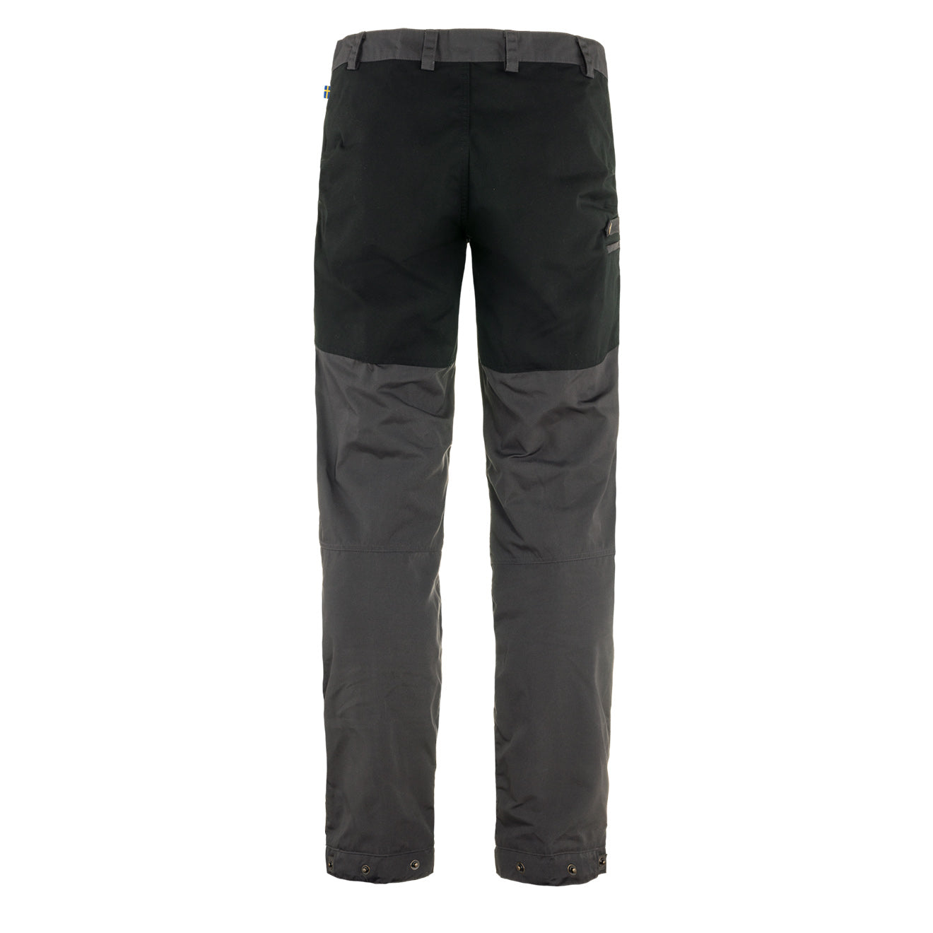 Fjallraven Greenland Trail Trousers Reg Leg Dark Grey / Black - The Sporting Lodge
