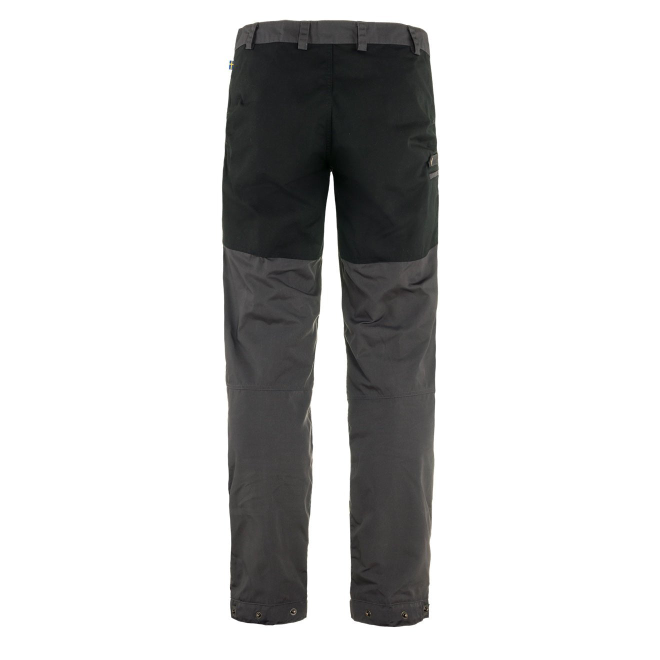 Fjallraven Greenland Trail Trousers Reg Leg Dark Grey / Black - The Sporting Lodge