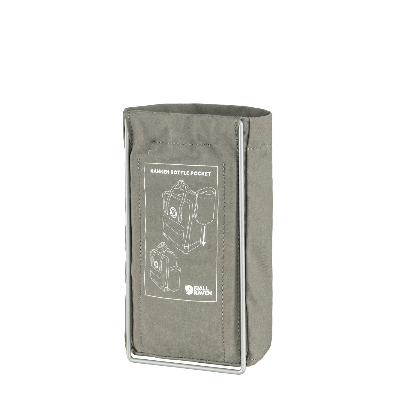 Fjallraven Kanken Bottle Pocket Fog - The Sporting Lodge