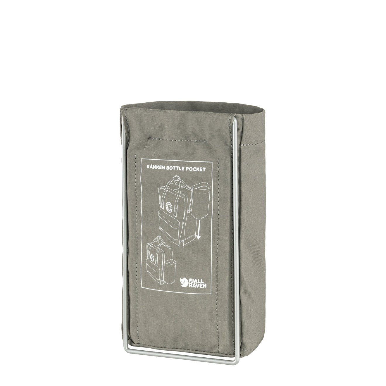 Fjallraven Kanken Bottle Pocket Fog - The Sporting Lodge