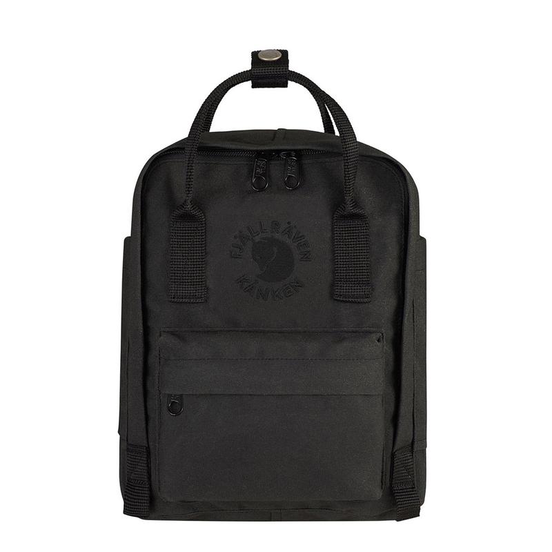 Fjallraven Re-Kanken Mini Backpack Black - The Sporting Lodge