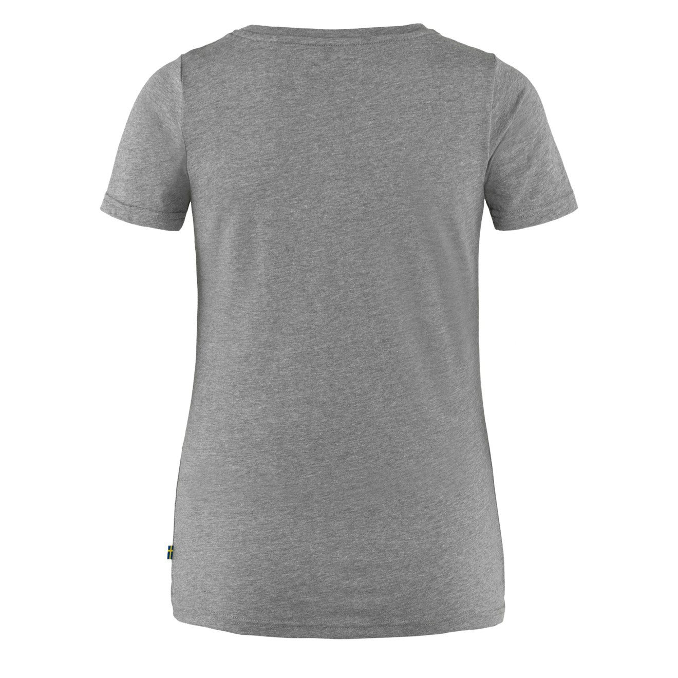 Fjallraven Womens Logo T-Shirt Grey Melange - The Sporting Lodge