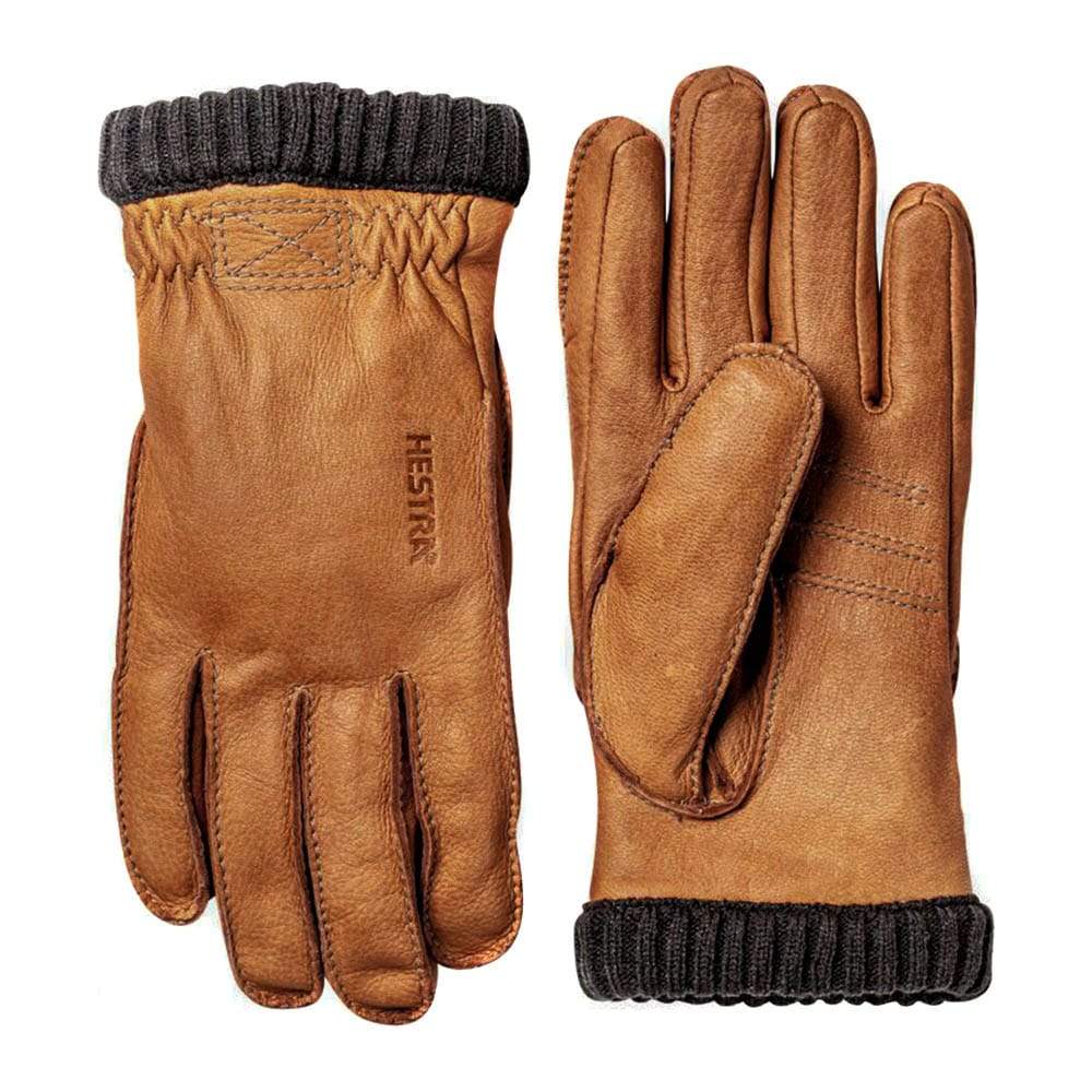 Hestra Deerskin Primaloft Rib Gloves Cork - The Sporting Lodge