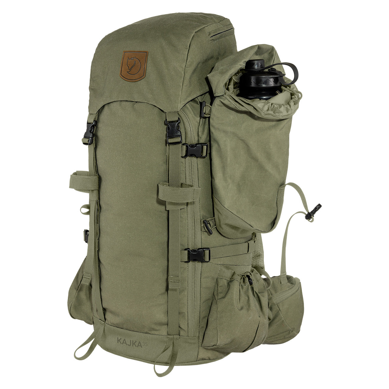 Fjallraven Kajka Side Pocket Green - The Sporting Lodge