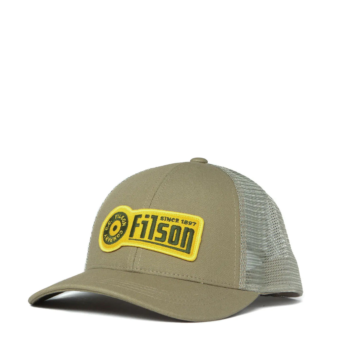 Filson Mesh Snap-Back Logger Cap Khaki - The Sporting Lodge
