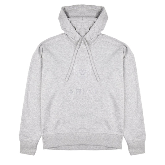 Ariat Womens Just Hoodie Heather Grey - The Sporting Lodge