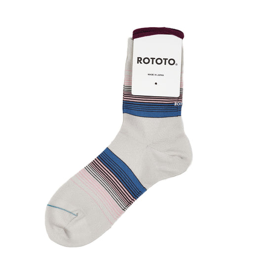 Rototo Four Stripe Light Gray - The Sporting Lodge