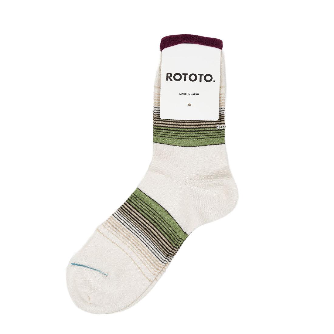 Rototo Four Stripe White - The Sporting Lodge