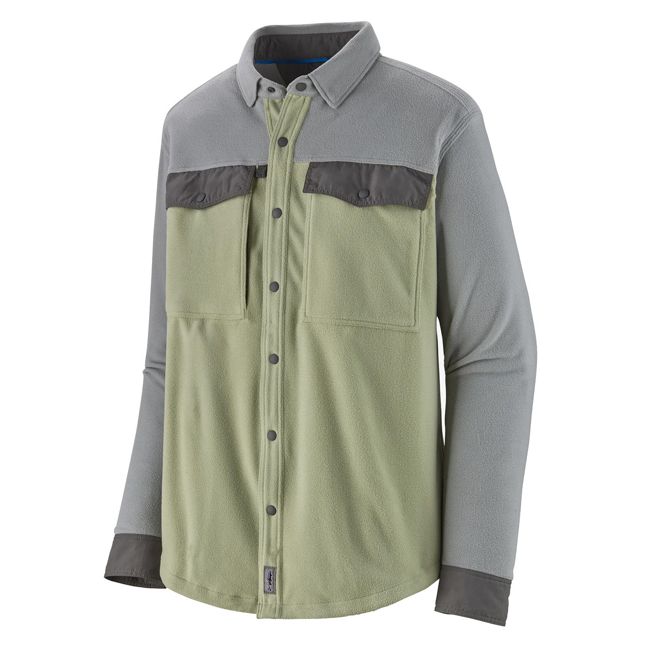 Patagonia L/S Early Rise Snap Shirt Salvia Green - The Sporting Lodge