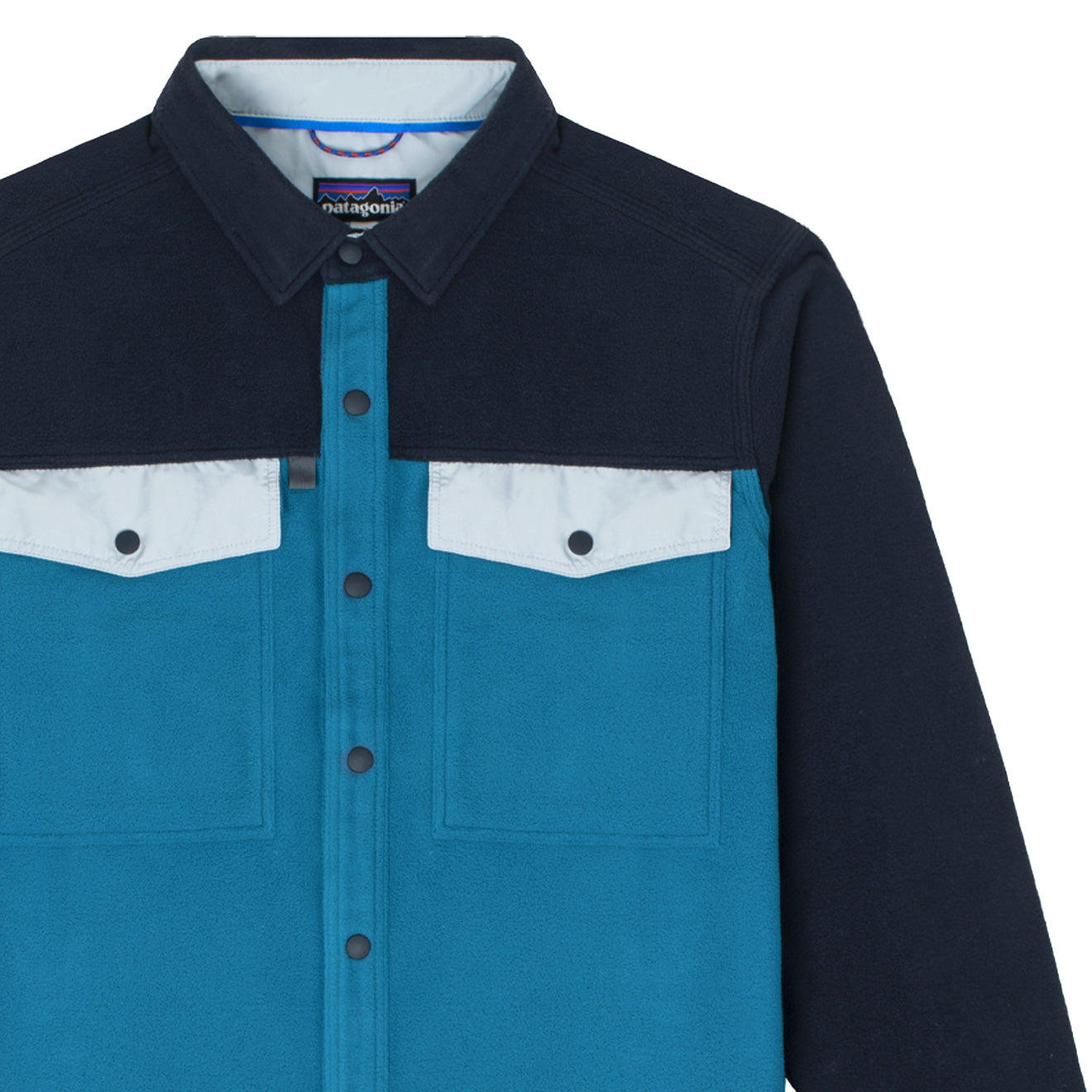 Patagonia L/S Early Rise Snap Shirt Wavy Blue - The Sporting Lodge