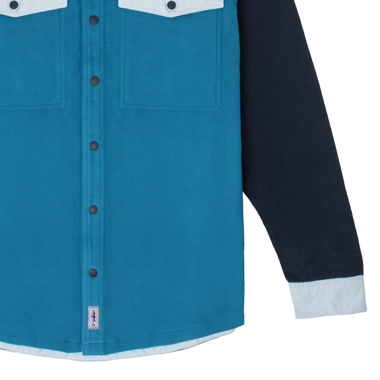 Patagonia L/S Early Rise Snap Shirt Wavy Blue - The Sporting Lodge