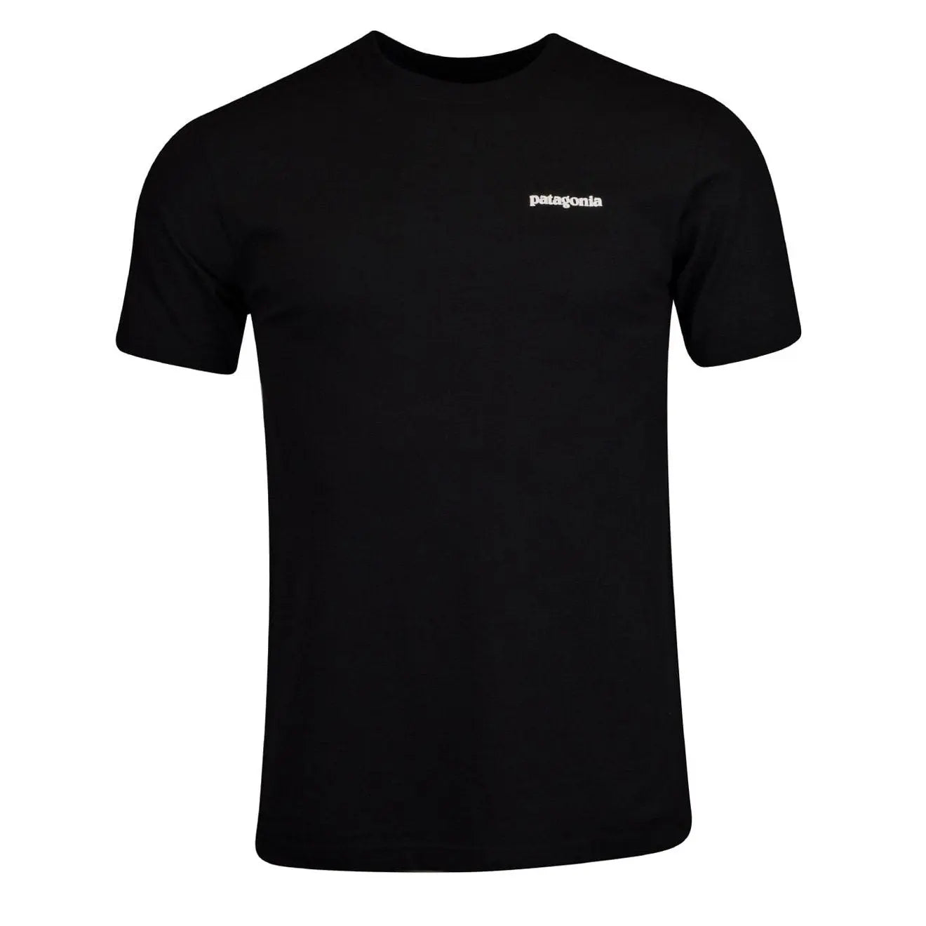 Patagonia P-6 Logo Responsibili Tee Black - The Sporting Lodge