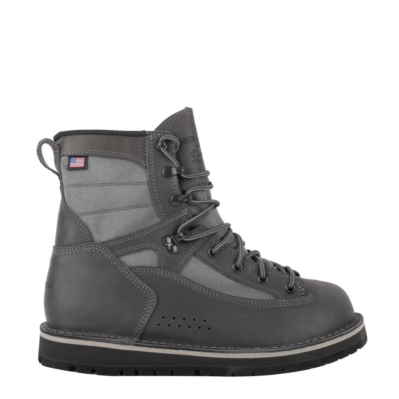 Patagonia Foot Tractor Wading Boots Sticky Rubber Built By Danner Forge Grey - The Sporting Lodge