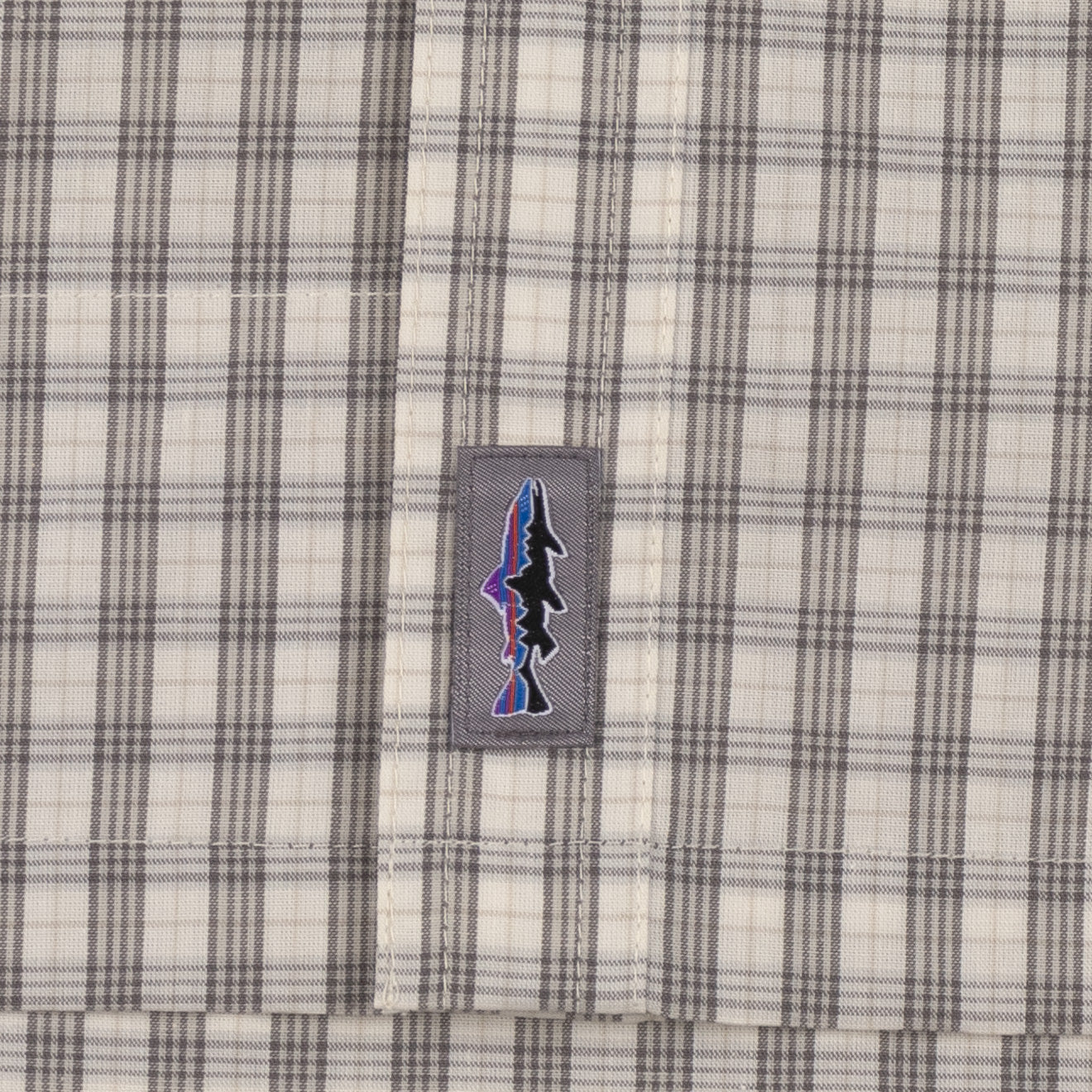 Patagonia Island Hopper Shirt Voyage Dyno White - The Sporting Lodge