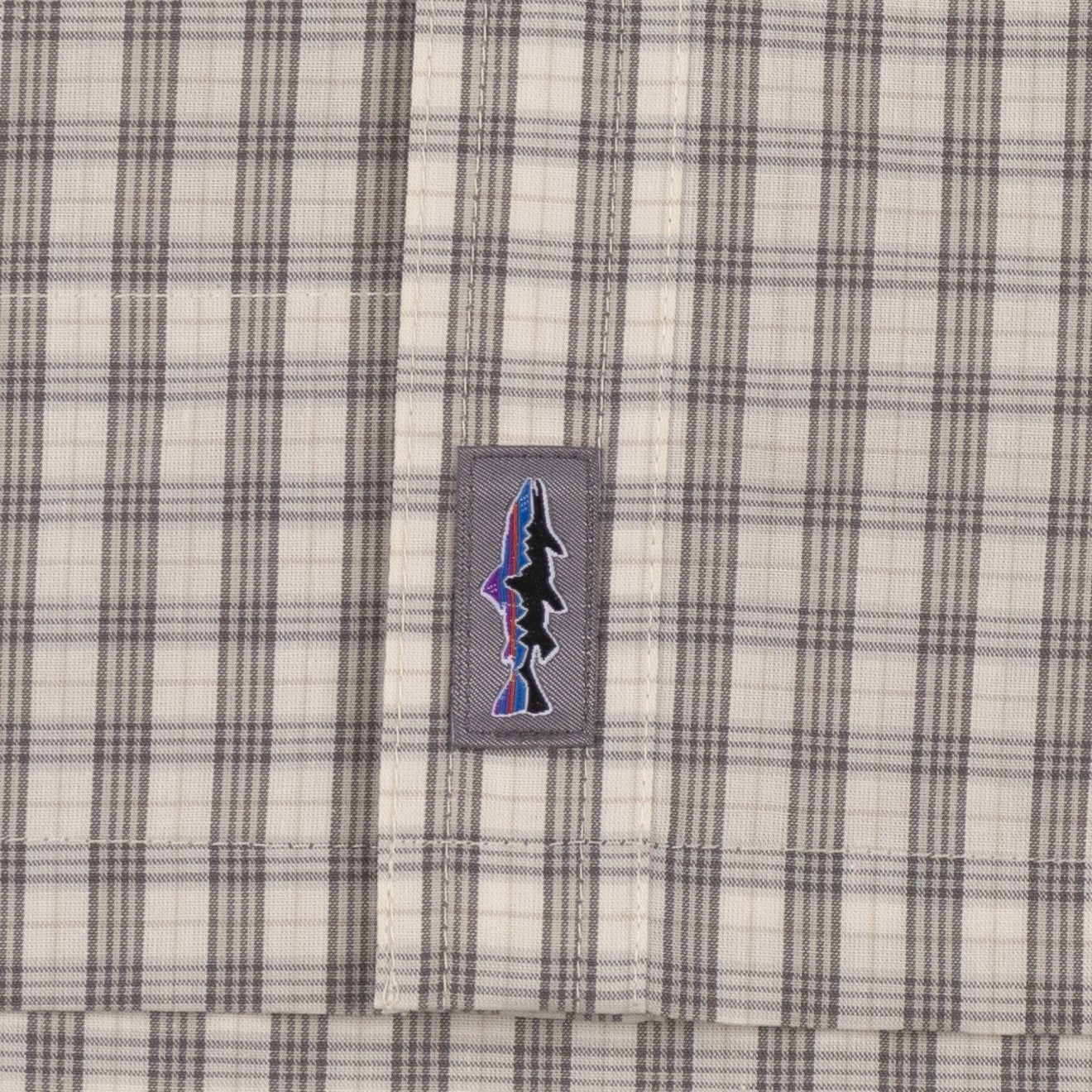 Patagonia Island Hopper Shirt Voyage Dyno White - The Sporting Lodge
