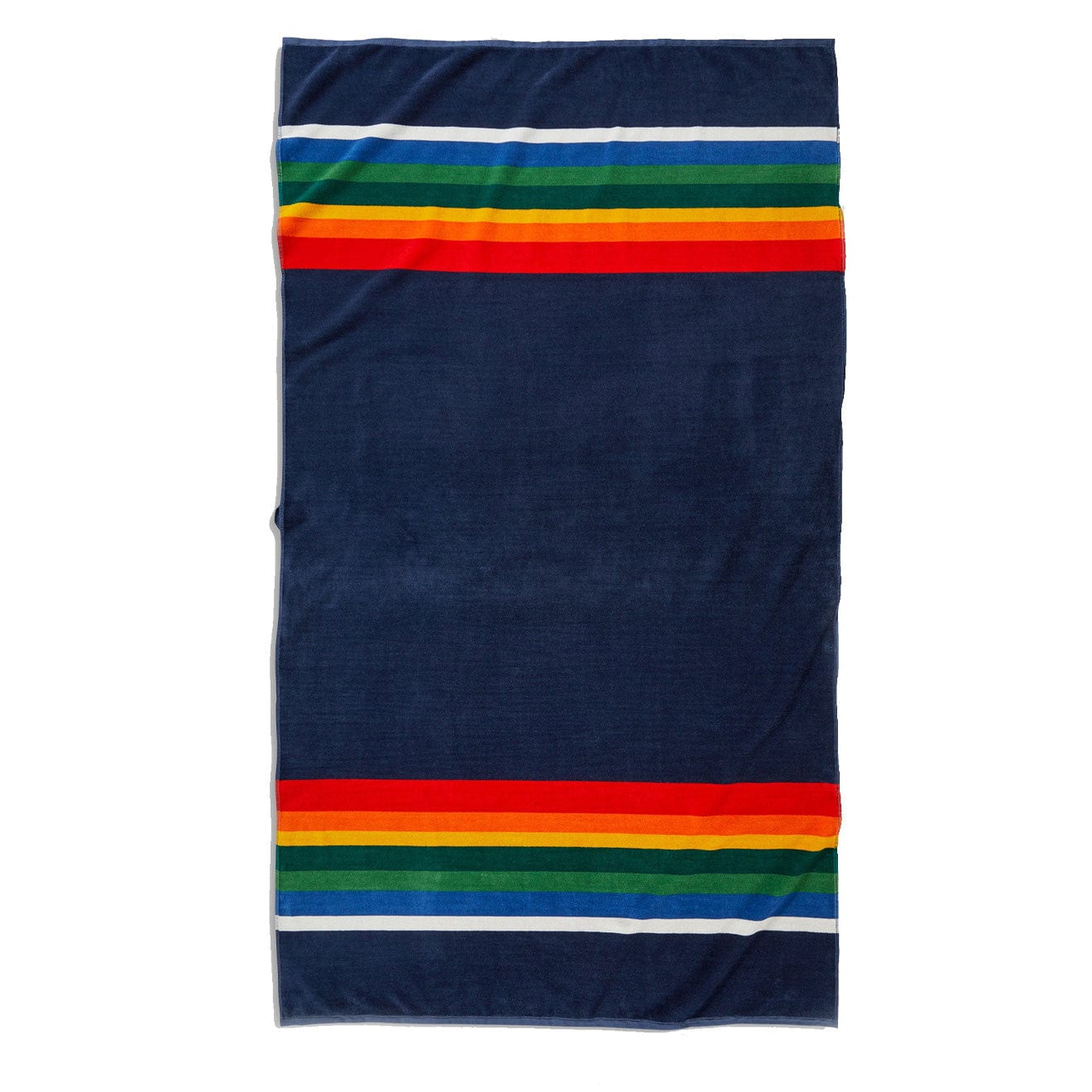 Pendleton Oversized Dobby Spa Towel Crater Lake Navy - The Sporting Lodge