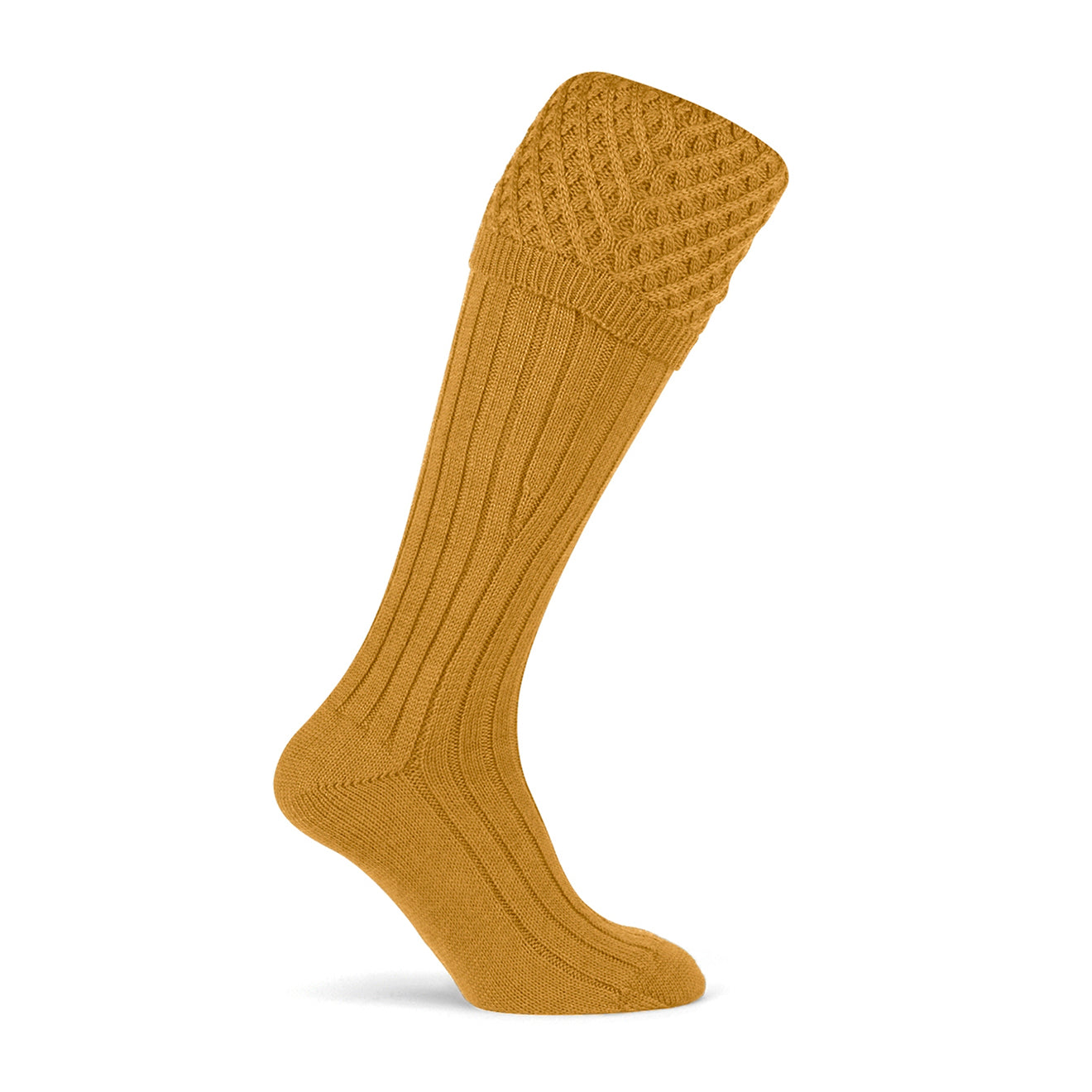 Pennine Chelsea Shooting Sock Gold - The Sporting Lodge