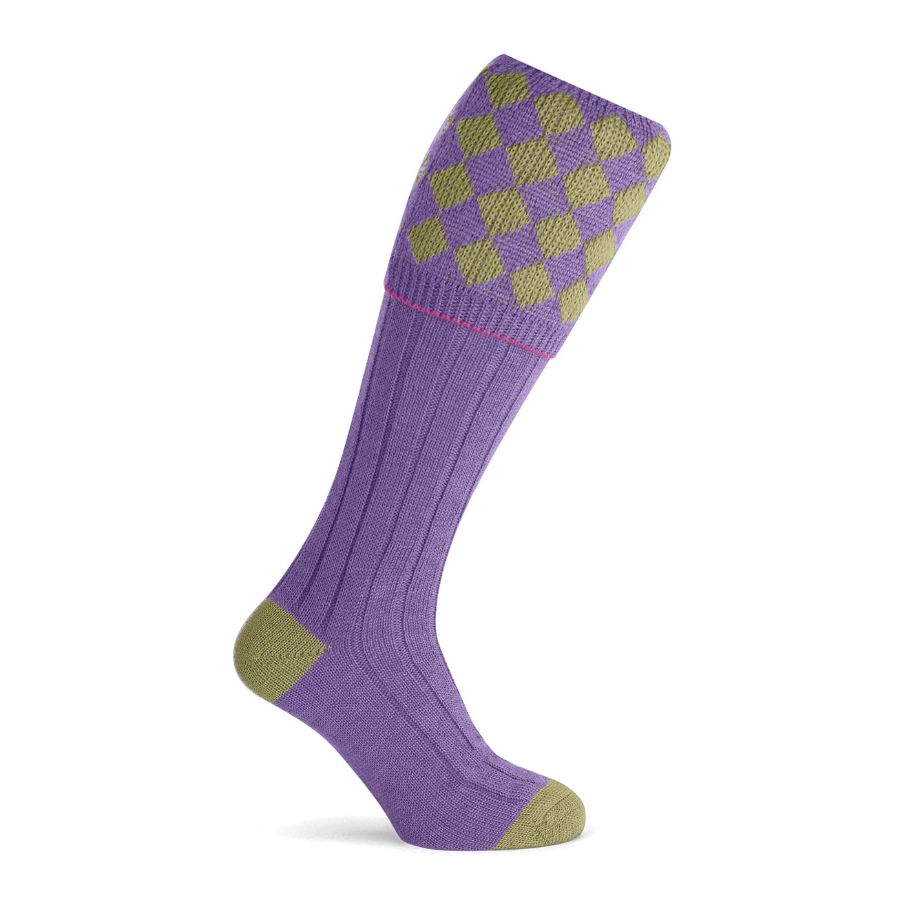 Pennine Kendal Shooting Sock Sage - The Sporting Lodge