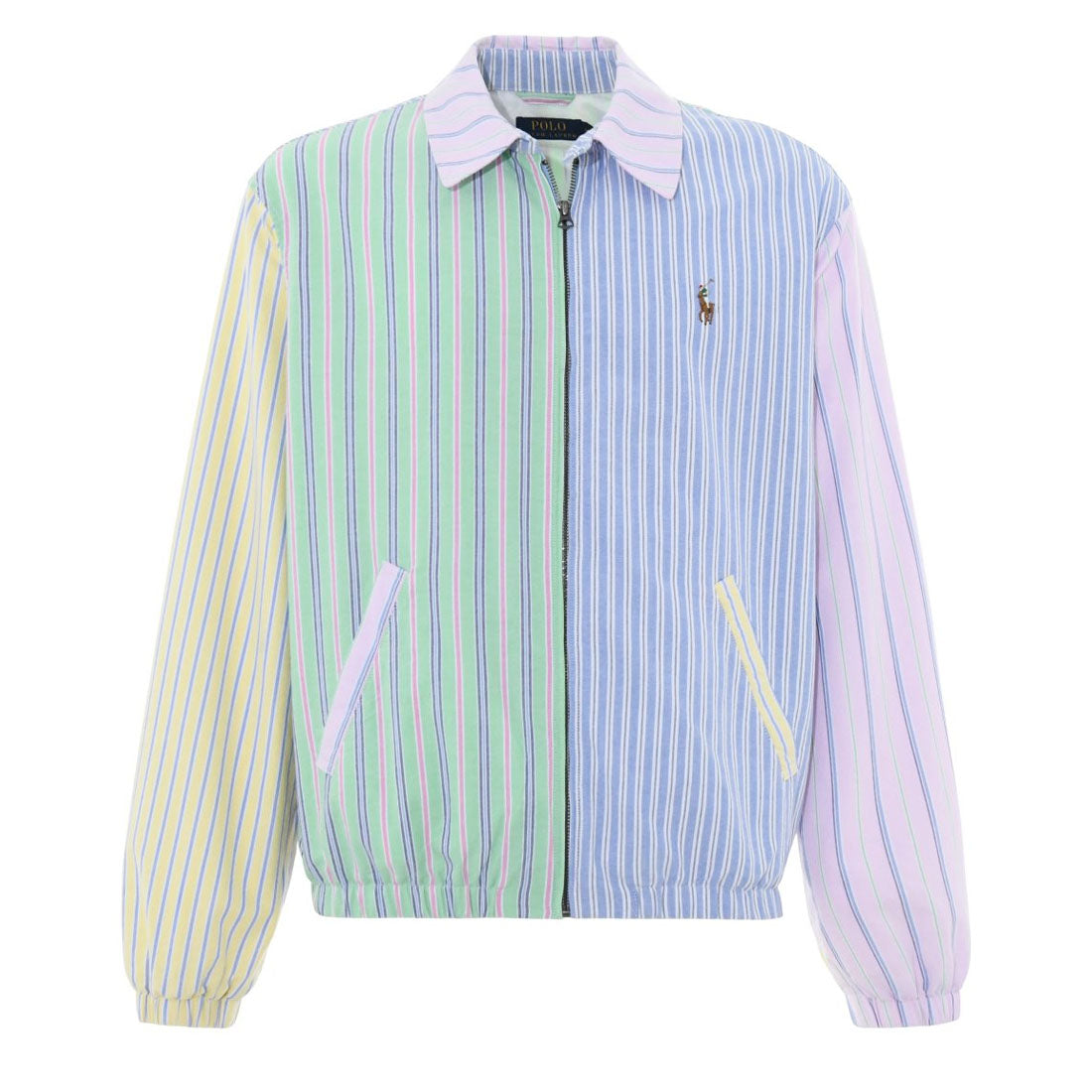 Polo Ralph Lauren Bayport Striped Oxford Fun Jacket Stripe Multi - The Sporting Lodge