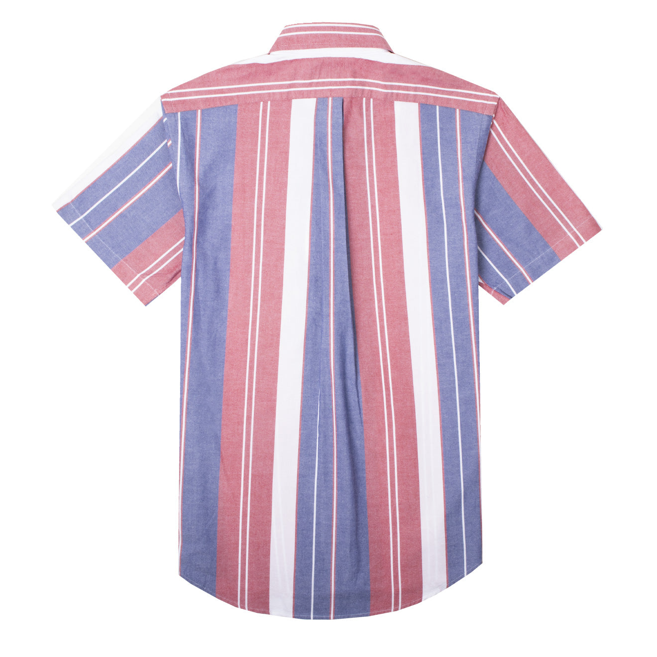 Polo Ralph Lauren Custom Fit S/S Striped Shirt Blue / Red Multi - The Sporting Lodge