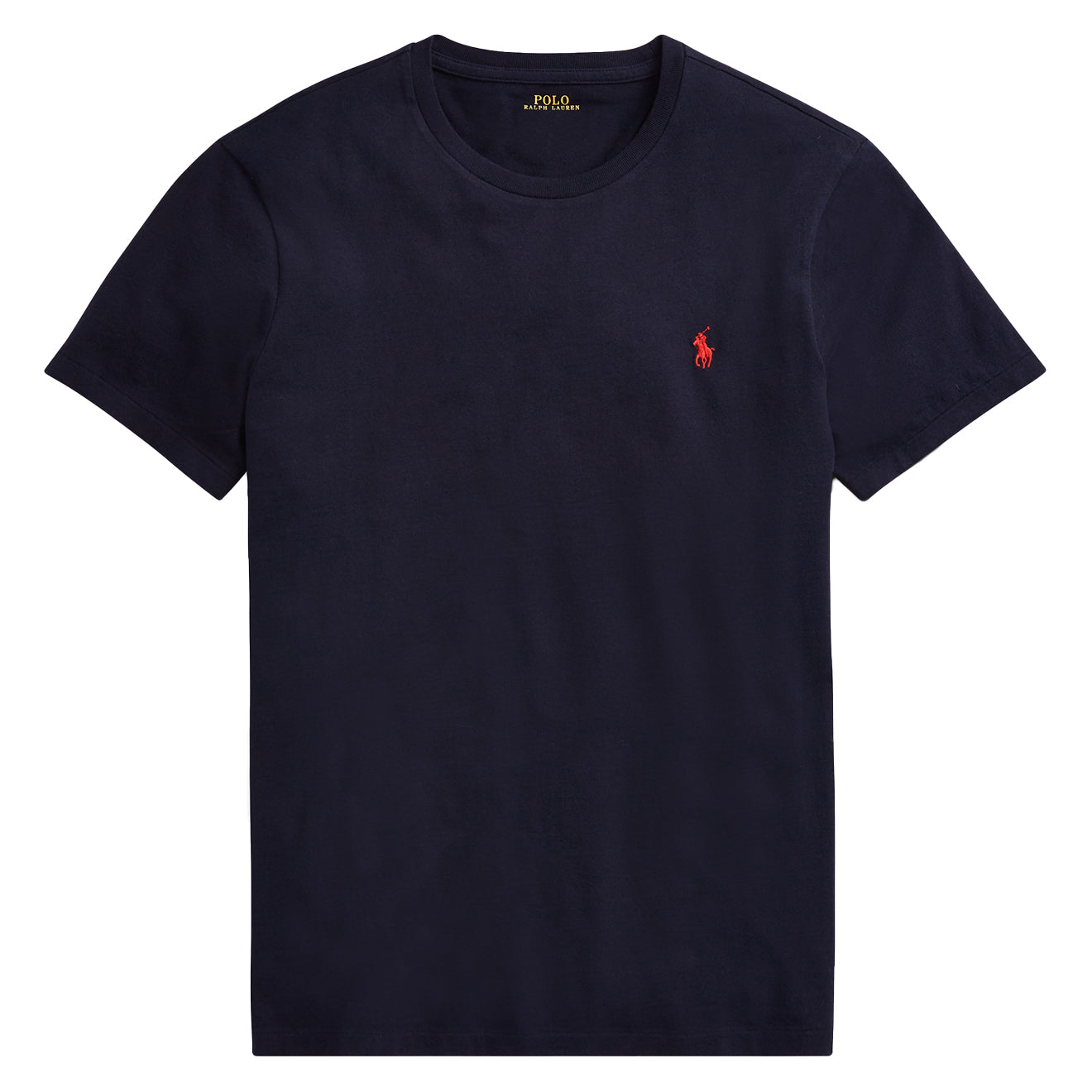 Polo Ralph Lauren Custom Slim Fit Cotton T-Shirt Ink Navy - The Sporting Lodge