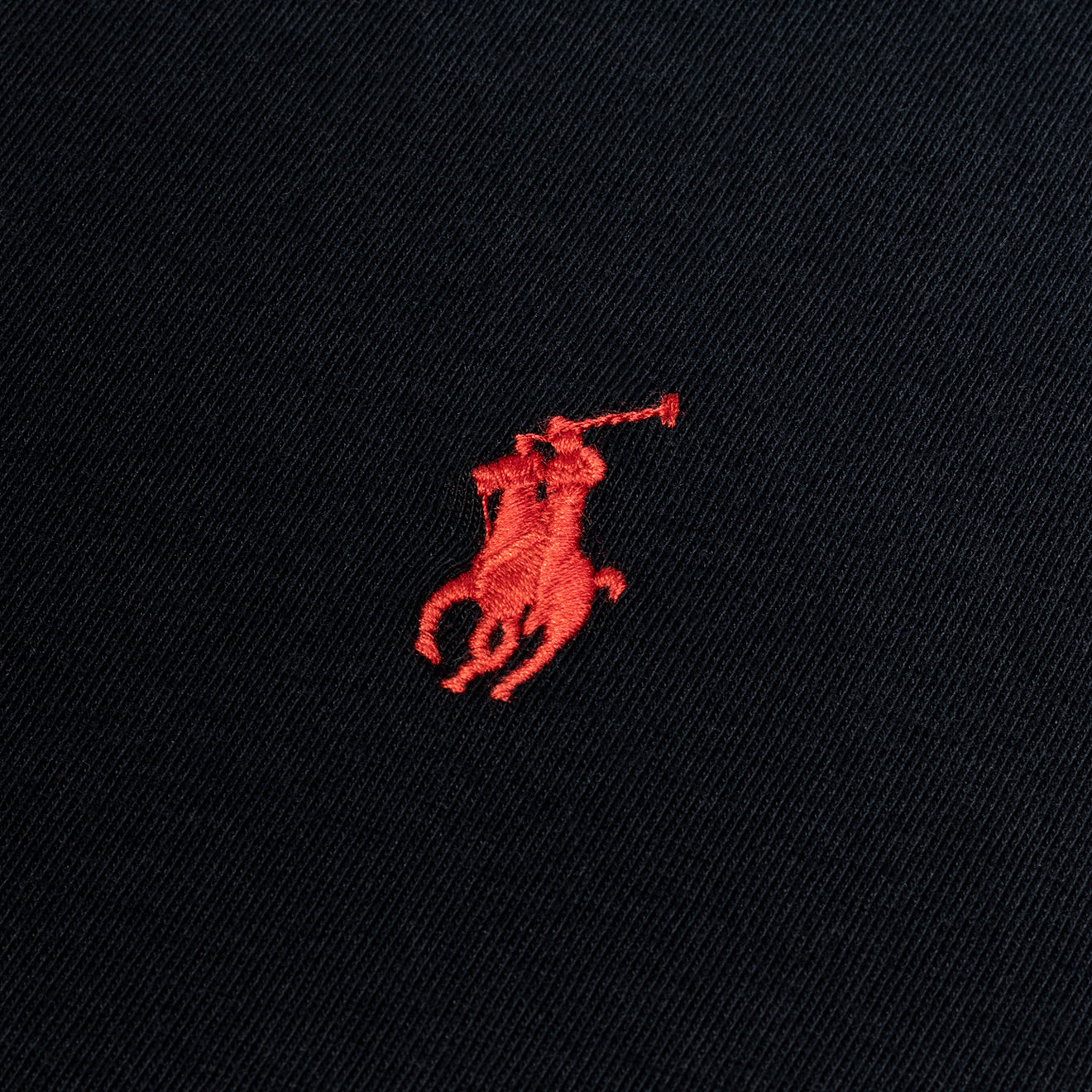 Polo Ralph Lauren Custom Slim Fit Cotton T-Shirt RL Black - The Sporting Lodge