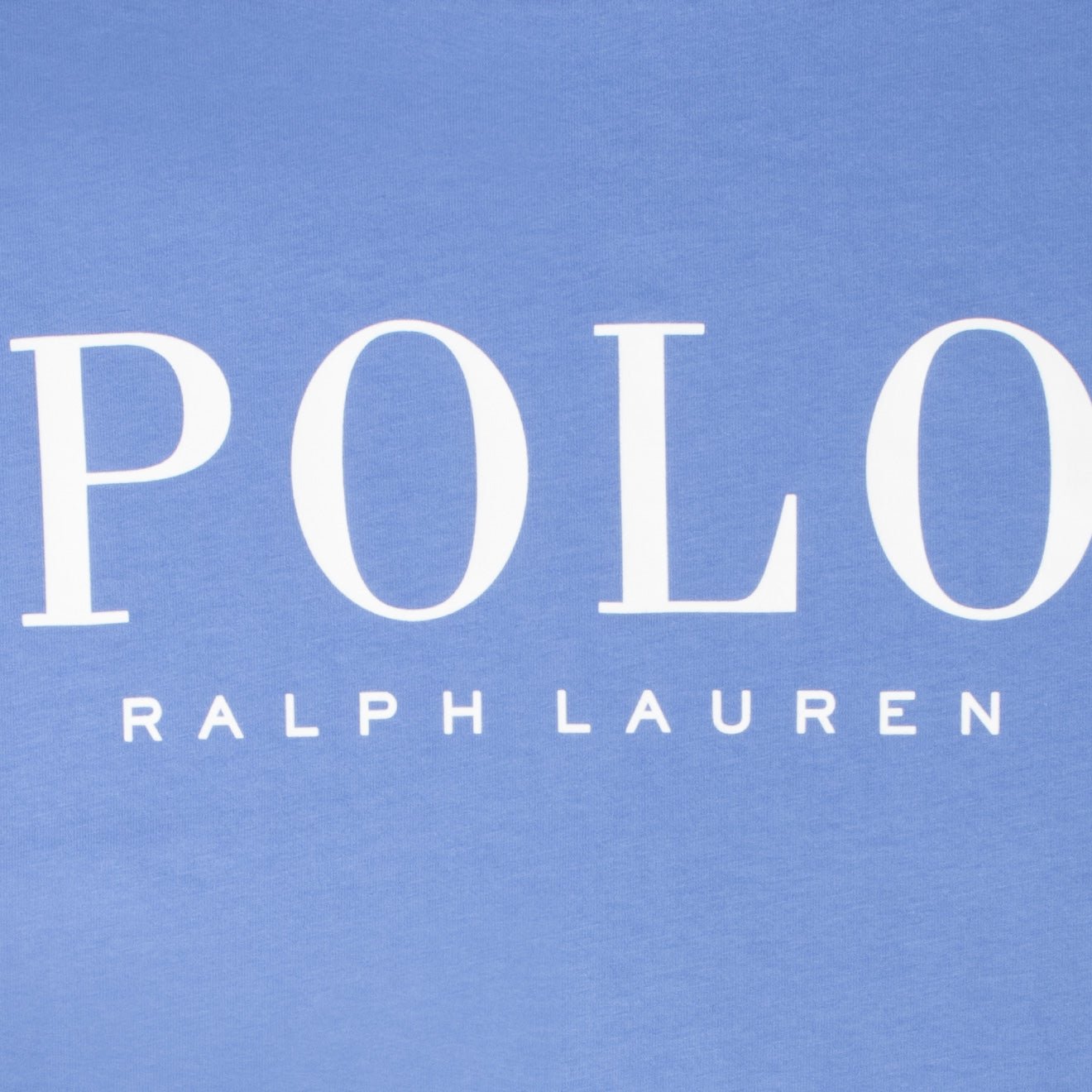 Polo Ralph Lauren Custom Slim Fit Logo Jersey T-Shirt Harbour Island Blue - The Sporting Lodge