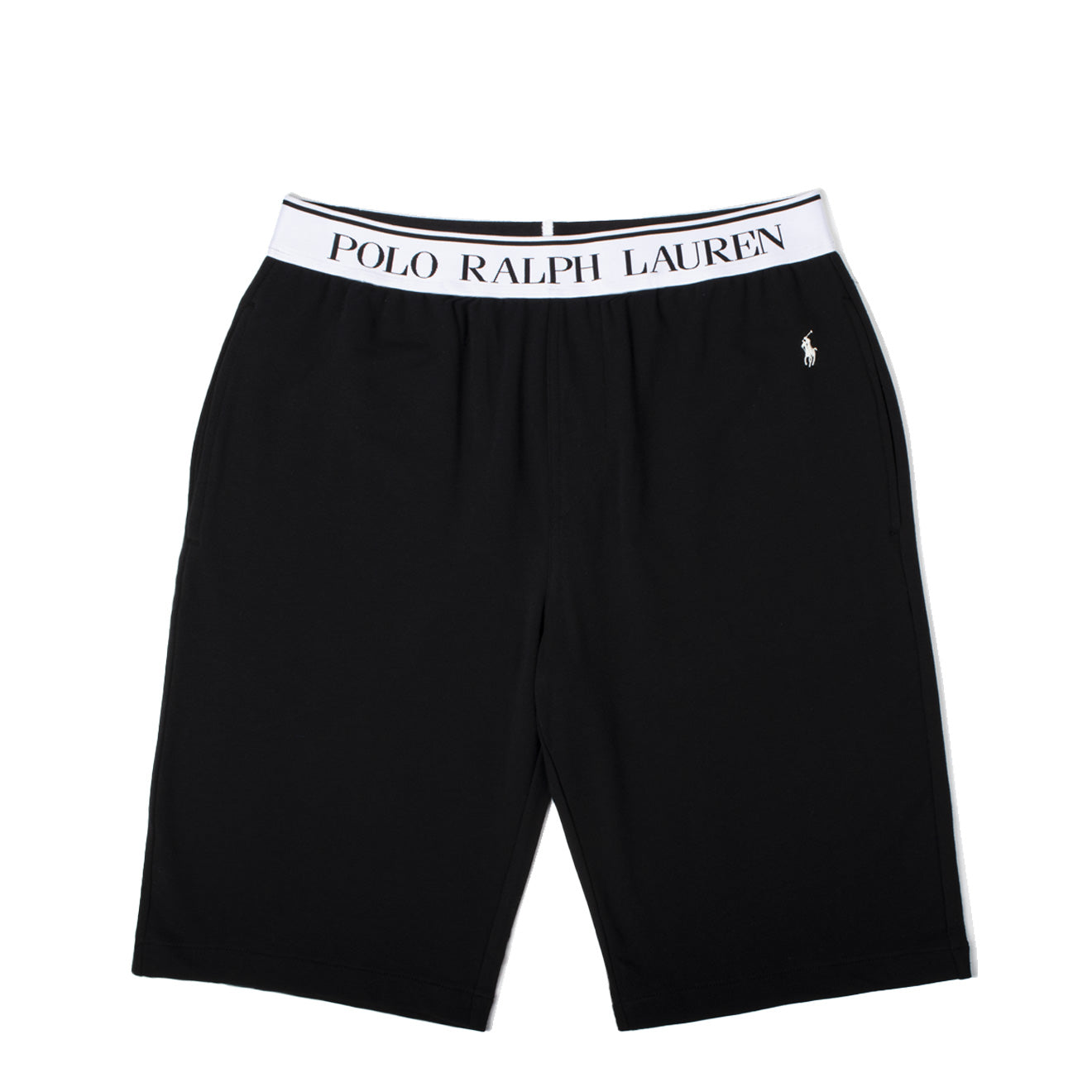 Polo Ralph Lauren French Terry Slim Sleep Short Black - The Sporting Lodge