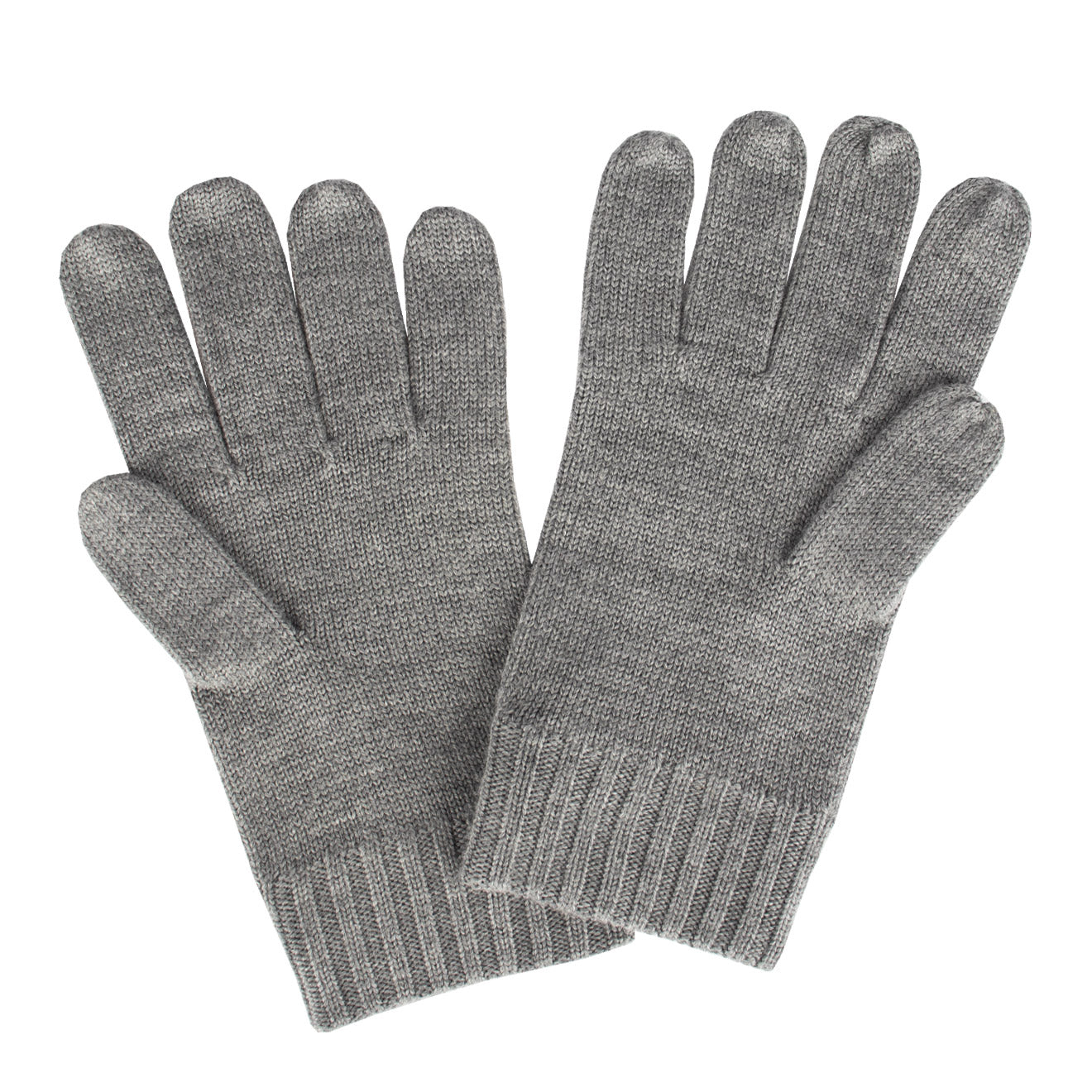 Polo Ralph Lauren Merino Wool Gloves Grey - The Sporting Lodge