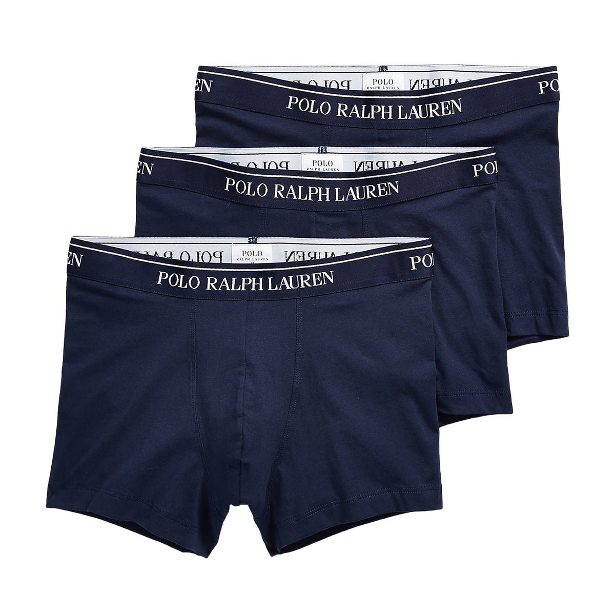 Polo Ralph Lauren Stretch Cotton Trunk 3-Pack Navy / Navy / Navy - The Sporting Lodge