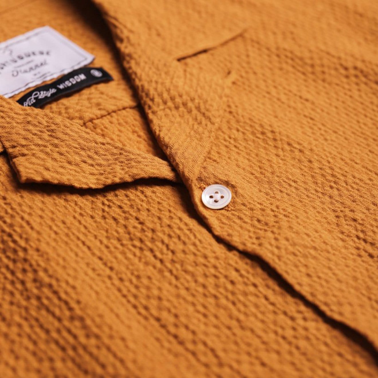 Portuguese Flannel Flame SS Shirt Toasted - The Sporting Lodge