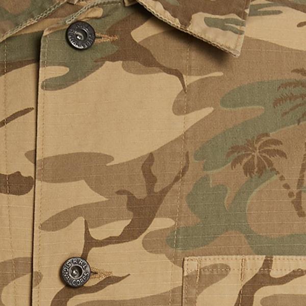 RRL by Ralph Lauren Harrison Jacket Green Camo - The Sporting Lodge